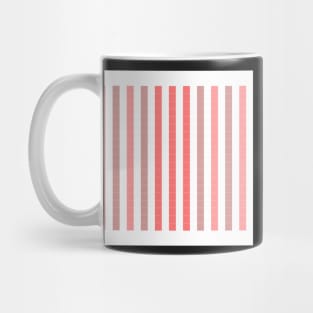 Simple Modern Pixel Stripes Mug